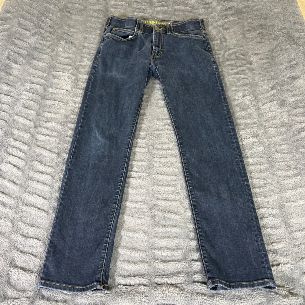 Lee Extreme Motion MVP Slim Fit Tapered Leg Jeans Dark Wash 32x32 AR830